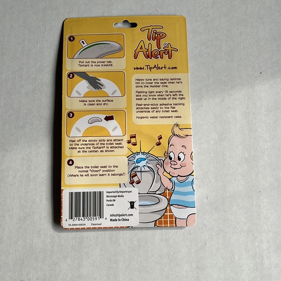 2 Toilet Seat Alarms: Can’t Get it Down? And That’s My Boy - Picture 2 of 4